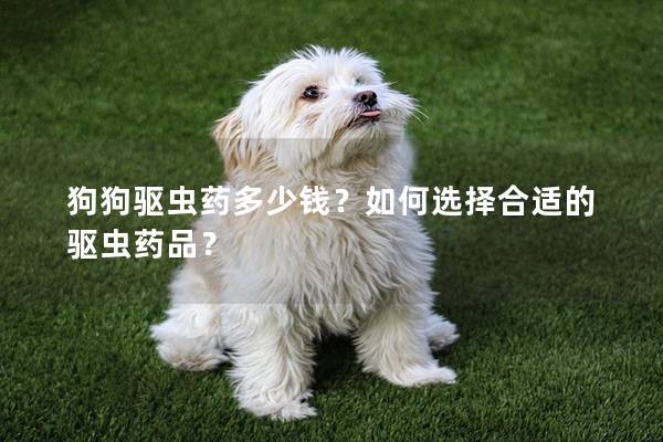 狗狗驱虫药多少钱？如何选择合适的驱虫药品？