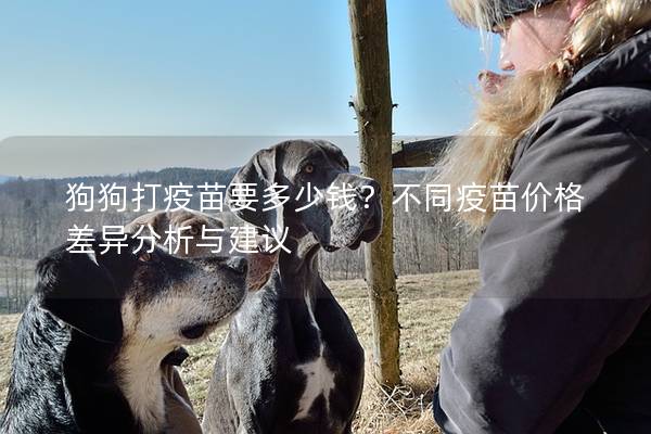 狗狗打疫苗要多少钱？不同疫苗价格差异分析与建议