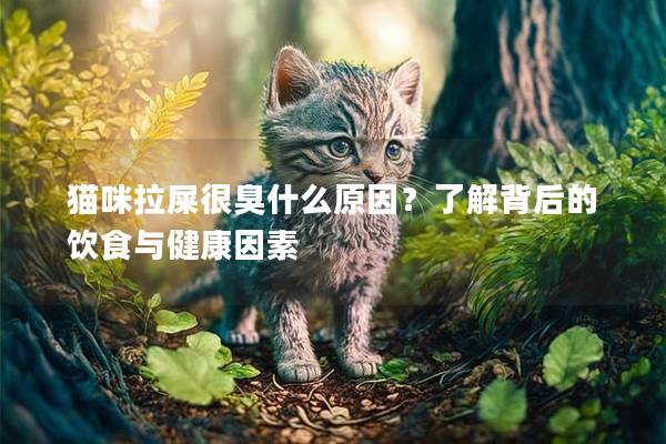 猫咪拉屎很臭什么原因？了解背后的饮食与健康因素