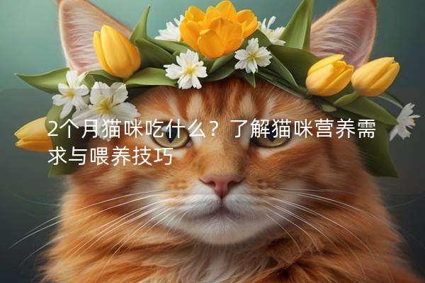 2个月猫咪吃什么？了解猫咪营养需求与喂养技巧