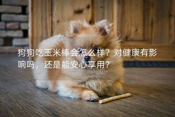 狗狗吃玉米棒会怎么样？对健康有影响吗，还是能安心享用？