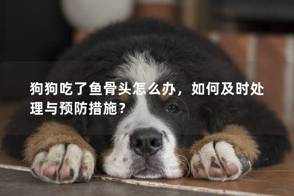 狗狗吃了鱼骨头怎么办，如何及时处理与预防措施？