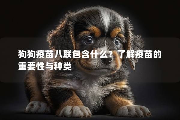 狗狗疫苗八联包含什么？了解疫苗的重要性与种类